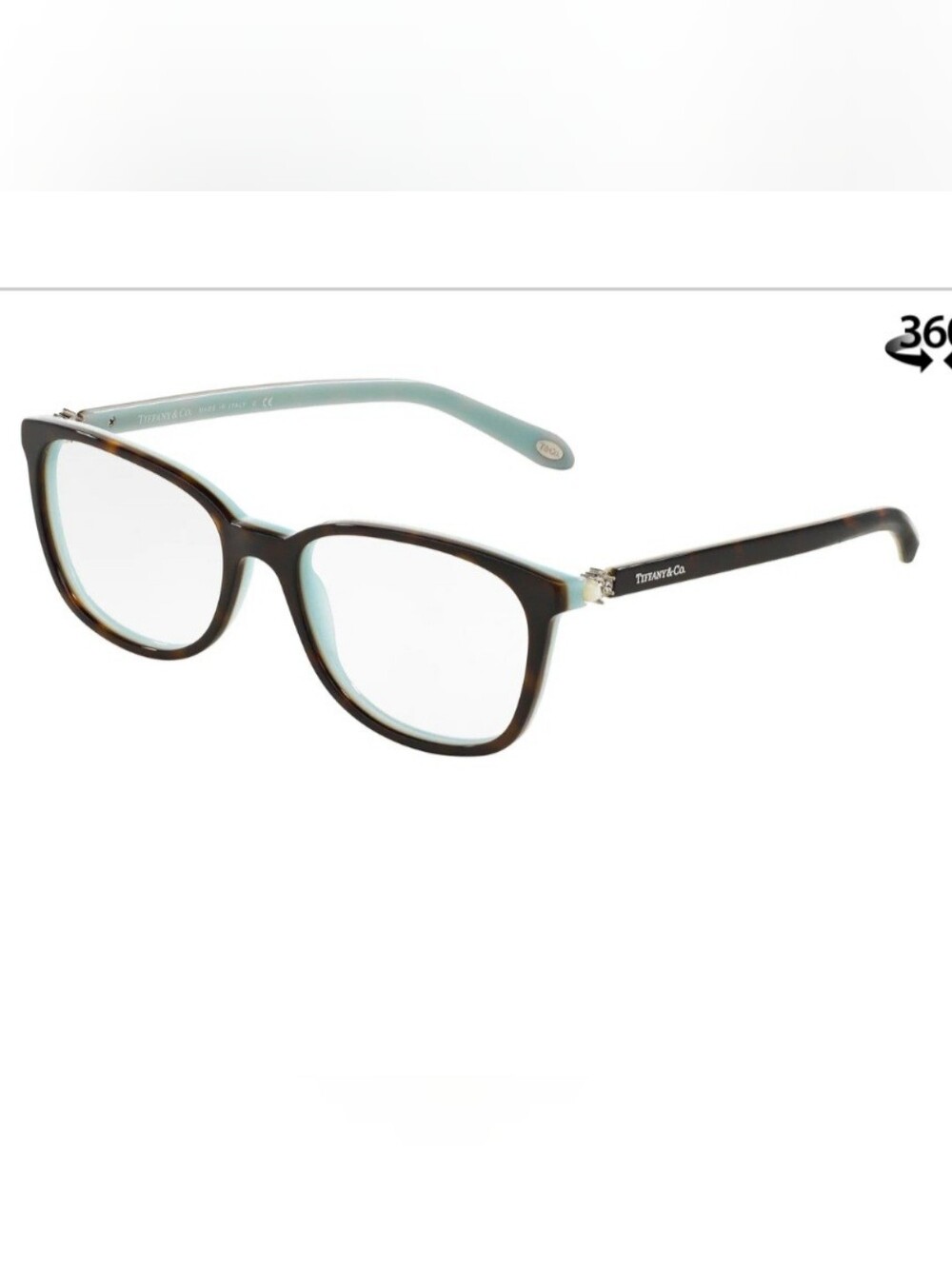 Tiffany & Co. TF2109 Eyeglass Frames Only Pearl Designer Luxury Crystal #180